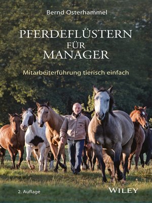 cover image of Pferdeflüstern für Manager